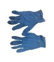 ATV Handschoenen Nitril Blauw 1 Paar - Maat L - thumbnail