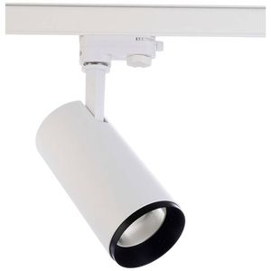 Deko Light Lucea 15 707118 230V-railsysteem lamp LED vast ingebouwd 15 W LED Energielabel: F (A - G) Verkeerswit (RAL 9016)