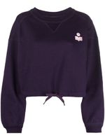 MARANT ÉTOILE sweat à logo floqué - Violet - thumbnail