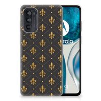 Motorola Moto G52/G82 TPU bumper Franse Lelie