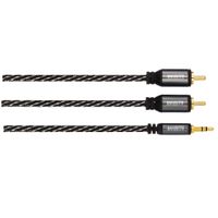 Avinity Audiokabel 2 Cinch-stekkers - 3,5-mm-jack Stereo 1,5 M