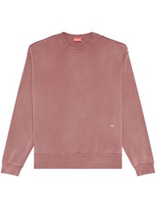 Diesel sweat S-Macs-Rw à logo imprimé - Rose