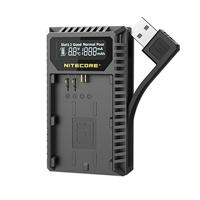 Nitecore UCN3 Pro Compacte dubbele lader voor Canon LP E6 (N) met USB zwart