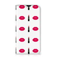 iPhone 13 Pro Hoesje met Magneet Lipstick Kiss