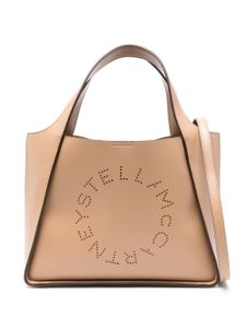 Stella McCartney sac cabas à logo Stella - Marron