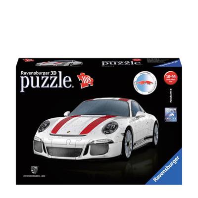 Ravensburger Porsche R p 3D puzzel 108 stukjes Ravensburger Porsche R p 3D puzzel 108 stukjes