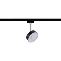 Paulmann Circle 230V-railsysteem lamp URail LED vast ingebouwd 5 W LED Zwart (mat), Chroom - thumbnail