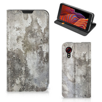 Samsung Galaxy Xcover 5 Standcase Beton Print - thumbnail