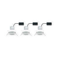 Paulmann 93449 Nova Inbouwlamp Set van 3 stuks LED LED 18 W Wit (mat) - thumbnail