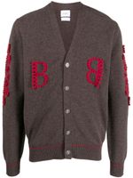 Barrie 3D-knit cashmere cardigan - Marron - thumbnail