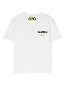 Barrow kids t-shirt en coton à logo imprimé - Blanc