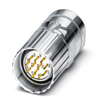 M23 kabelconnector 1619761 CA-12P1N8A80DN Zilver Phoenix Contact Inhoud: 1 stuk(s) - thumbnail