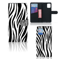 OPPO Find X3 Pro Telefoonhoesje met Pasjes Zebra