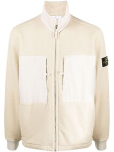 Stone Island veste zippée à doublure en polaire - Tons neutres