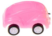 LG Imports speelgoedauto Fluo 4,5 x 2,5 cm polypropyleen roze