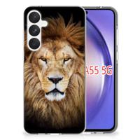 Samsung Galaxy A55 TPU Hoesje Leeuw - thumbnail