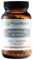 Proviform Vitamine D3 50mcg (240 Softgels)