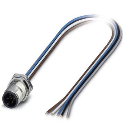 Phoenix Contact 1551888 Sensor/actuator inbouwconnector M12 Aantal polen (sensoren): 5 Stekker, inbouw 0.50 m 1 stuk(s)
