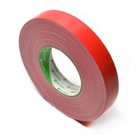 Nichiban Gaffa tape rol 25mm 50m rood - thumbnail