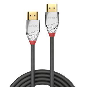 Lindy 37873 HDMI kabel 3 m HDMI Type A (Standaard) Grijs, Zilver