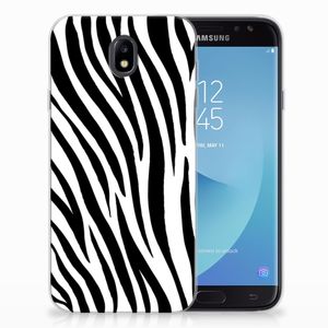 Samsung Galaxy J7 2017 | J7 Pro TPU Hoesje Zebra