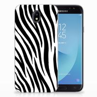 Samsung Galaxy J7 2017 | J7 Pro TPU Hoesje Zebra - thumbnail