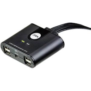 ATEN US424-AT 4 poorten USB 2.0-schakelaar Zwart