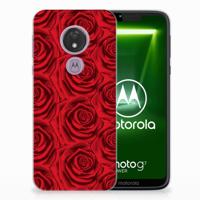 Motorola Moto G7 Power TPU Case Red Roses