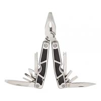 Herbertz multitool 17,9 cm staal zilver/zwart 3-delig