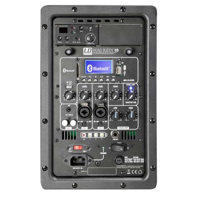 LD Systems LDRBUD10 Mobiele luidspreker 25.4 cm 10 inch werkt op een accu, werkt op batterijen 1 stuk(s)