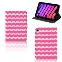 iPad Mini 6 (2021) Tablet Hoes Waves Pink