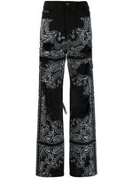 Philipp Plein jean à motif cachemire - Noir - thumbnail