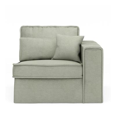 Rivièra Maison Modulaire Bank 'Metropolis' Corner Arm Rechts, Velvet, kleur Mint
