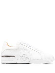 Philipp Plein baskets Hexagon - Blanc