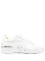 Philipp Plein baskets Hexagon - Blanc