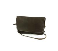 Handgemaakte Handtas schoudertas clutch GRITTA bruin