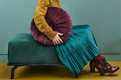 KAAT Amsterdam Mandarin Sierkussen - Paars 40 x 40