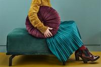 KAAT Amsterdam Mandarin Sierkussen - Paars 40 x 40