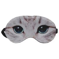 Dieren slaapmasker/oogmasker poes/kat - thumbnail