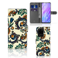 Wallet Case Samsung Galaxy S20 Ultra Barok Flower - thumbnail