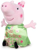 Play by Play knuffel Happy Peppa Pig 20 cm polyester groen