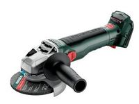 Metabo Accu-haakse slijper | 125 mm | WPB 18 LT BL 11-125 quick | 18V | met rem, snelspanmoer, draaibare accu-pack, dodemandschakelaar | zonder koffer - thumbnail