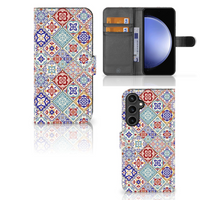 Samsung Galaxy S23 FE Bookcase Tiles Color