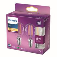 Philips 4,5W - E14 - 2700K - 470 lumen set van 2 929001890467