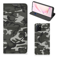 Samsung Galaxy Note 10 Lite Hoesje met Magneet Army Light