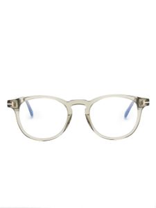 TOM FORD Eyewear lunettes de vue à monture pantos - Tons neutres