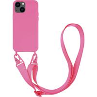 Vivanco Necklace Smartphone ketting Apple iPhone 13 Pink Inductieve lading, Stootbestendig - thumbnail