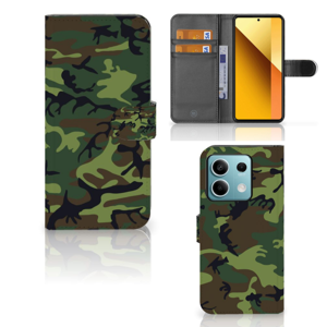 Xiaomi Redmi Note 13 5G Telefoon Hoesje Army Dark