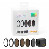 NiSi Swift FS ND Filter Kit voor 86mm/95mm (inclusief Swift ND0.9, ND1.8, ND3.0, adapterring, lensdop en filtertas)