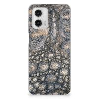 Motorola Moto G73 TPU Hoesje Krokodillenprint